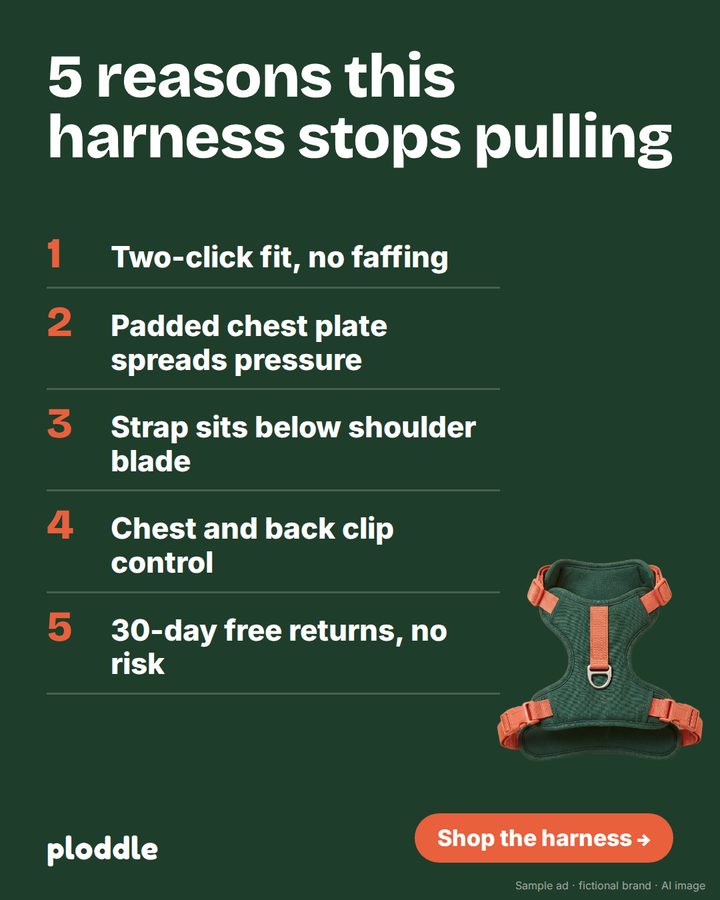 Ploddle demo ad, reasons