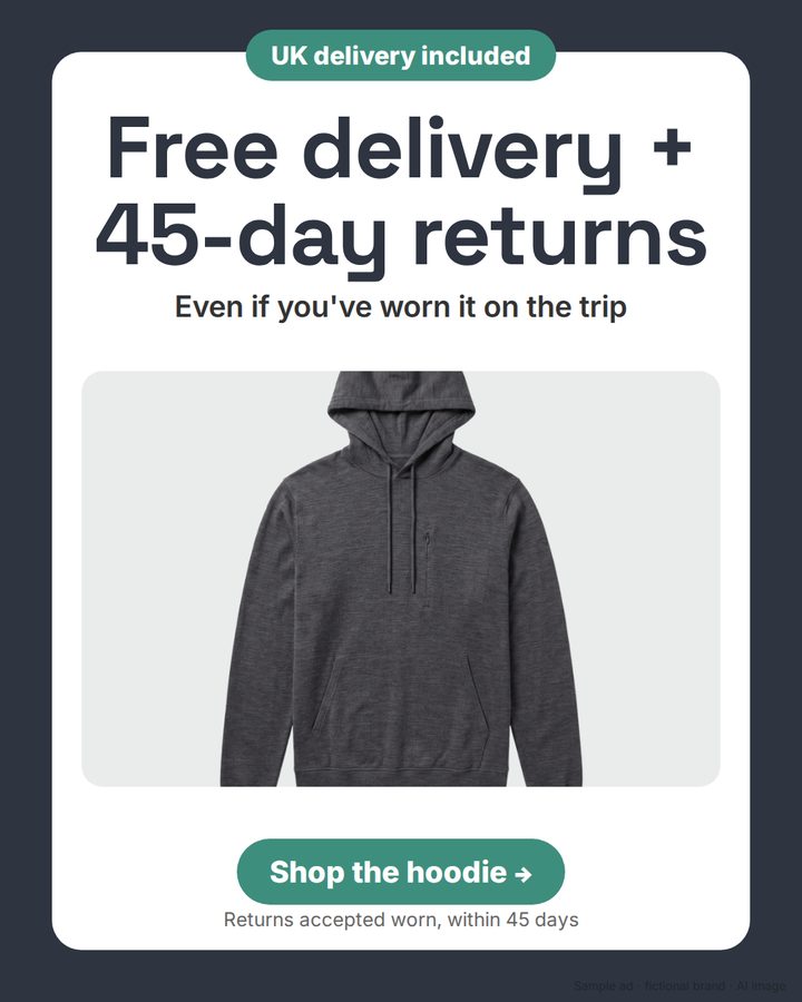 Wendle demo ad, offer