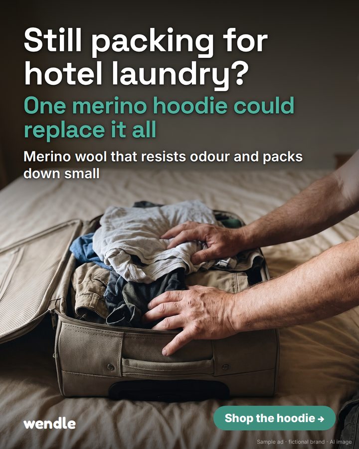 Wendle demo ad, photo
